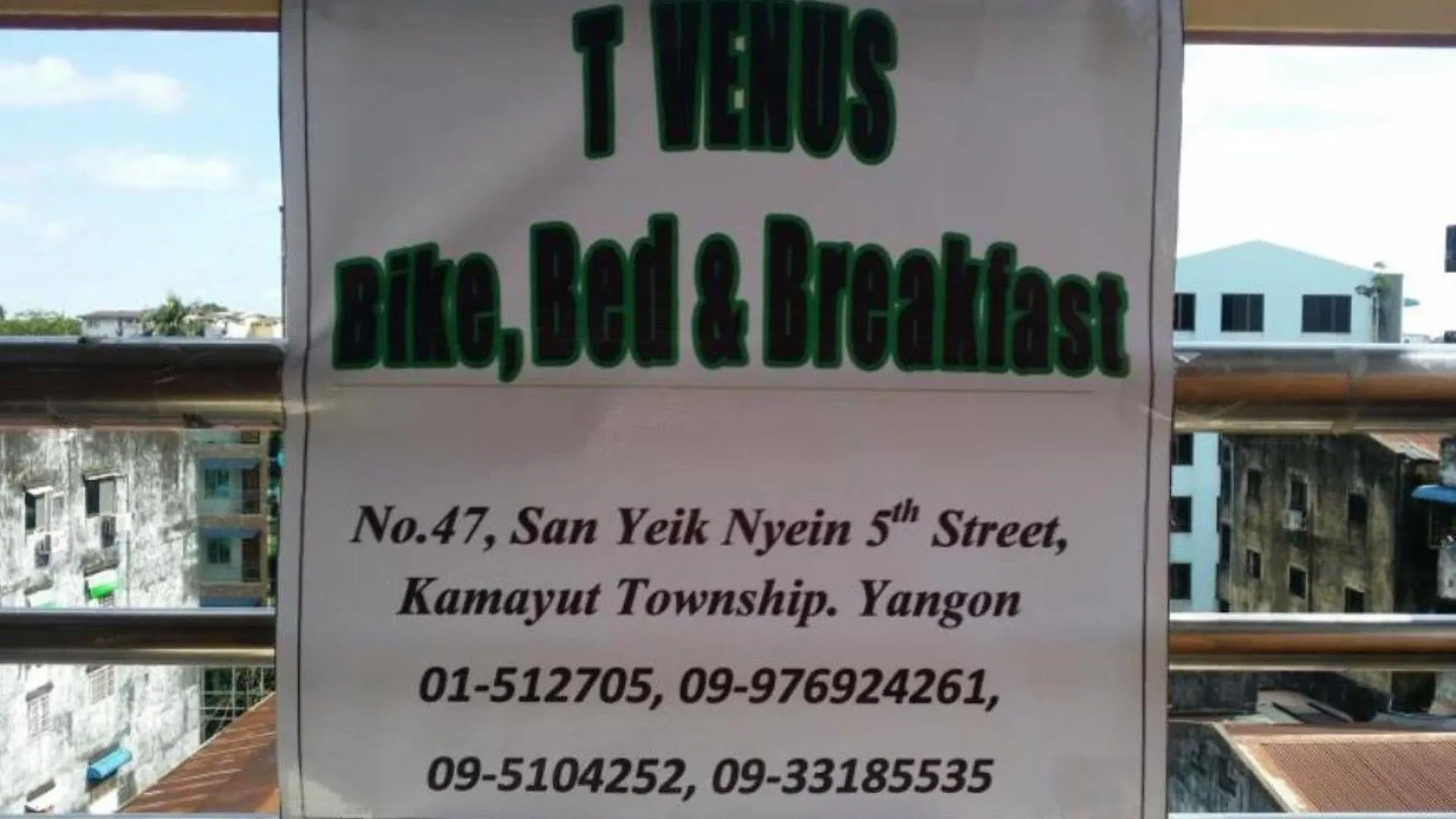 T Venus Hostel Rangun